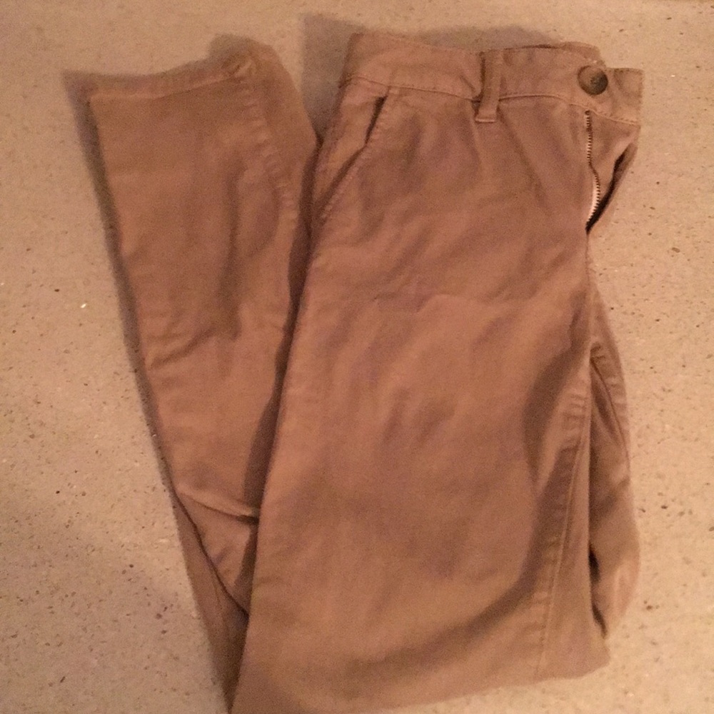 American Eagle khakis.